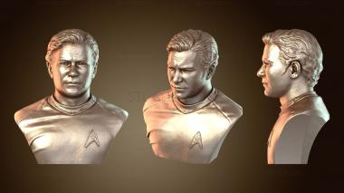 3D model Star Trek Busts James Kirk (STL)