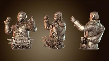 3D модель Starlord Bust One (STL)