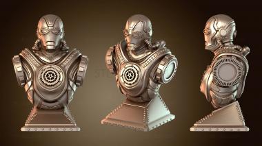 3D мадэль Стимпанк Железный человек (STL)