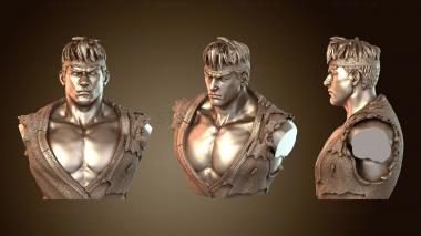 3D мадэль Уличный боец Рю (STL)