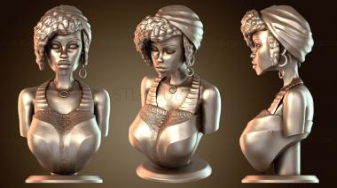 3D мадэль Стилизованный женский бюст (STL)