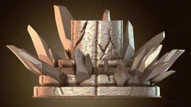 3D мадэль Ледяной бюст Саб-Зиро и Скорпиона (STL)