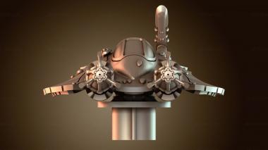 3D мадэль Ночная вращающаяся турель «Сордс Ваул» (STL)