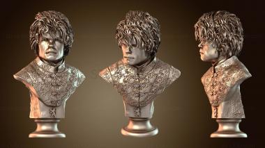 3D model Tyrion Lannister Bust (STL)