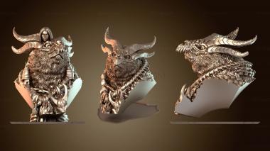 3D мадэль Бюст Урсалокса Звездочета (STL)