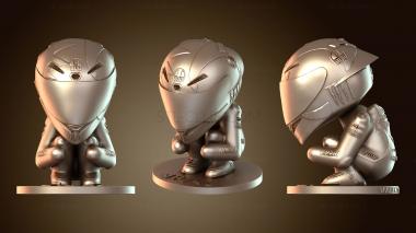 3D мадэль Валентино Росси (STL)