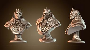 3D мадэль Вампир Бюст Некро (STL)