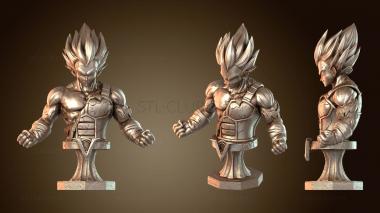 3D model Vegeta Ultra Ego RAFAEL GOKU VAZADOR (STL)