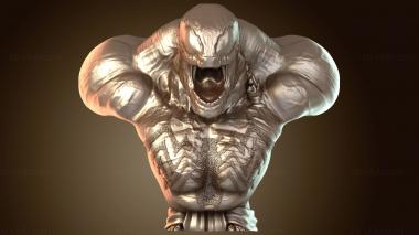 3D модель Подробный бюст VENOM (STL)
