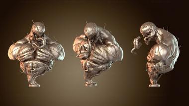 3D model Venom Iron Bust (STL)