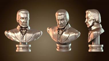 3D мадэль Бюст Винсента Прайса (STL)