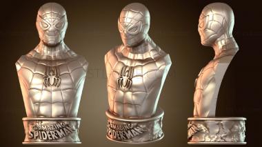 3D model Vintage Spider Man Bust (STL)