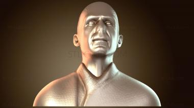 3D модель Бюст Волдеморта в высоком разрешении (STL)