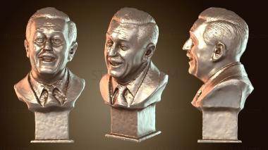 3D мадэль Бюст Уолта Диснея (STL)