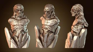 3D мадэль Бюст Белого Ходока GOT (STL)