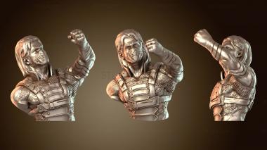 3D мадэль Бюст Зимнего Солдата (STL)