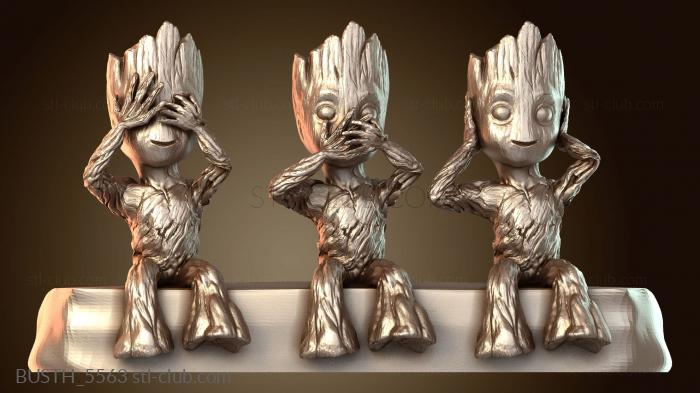 Бюсты монстры и герои BUSTH_5563