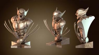 3D model Wolverine Bust (STL)