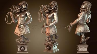 3D model Stylized Wonder Woman Bust (STL)