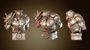 3D model World Warcraft Bust (STL)