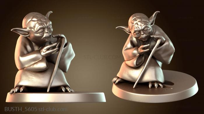 Бюсты монстры и герои Йода