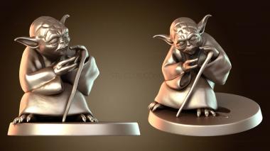 3D мадэль Йода (STL)