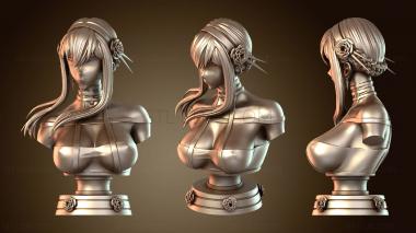 3D мадэль Йор и Аня Форгер Бюст (STL)