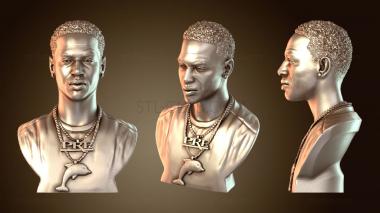 3D мадэль Молодой Дольф Бюст (STL)