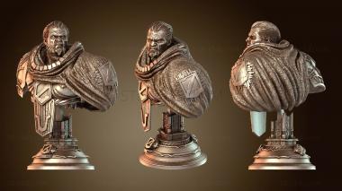 3D мадэль Портрет бюста Зода Xpose (STL)