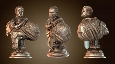 3D модель Стилизованный портрет бюста Зода (STL)