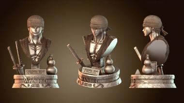 3D model Zoro Bust (STL)