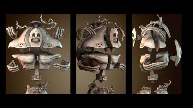 3D мадэль BUSTH_5645 (STL)