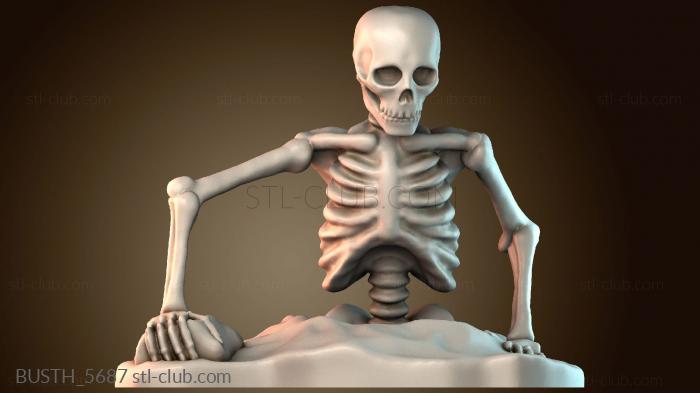 Бюсты монстры и герои BUSTH_5687