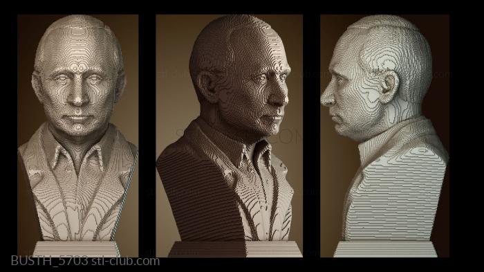 Бюсты монстры и герои BUSTH_5703