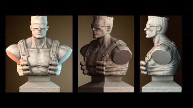 3D мадэль BUSTH_5721 (STL)