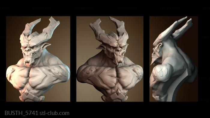 Бюсты монстры и герои BUSTH_5741