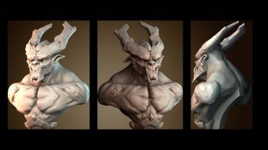 3D модель BUSTH_5741 (STL)