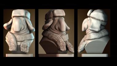 3D мадэль BUSTH_5743 (STL)