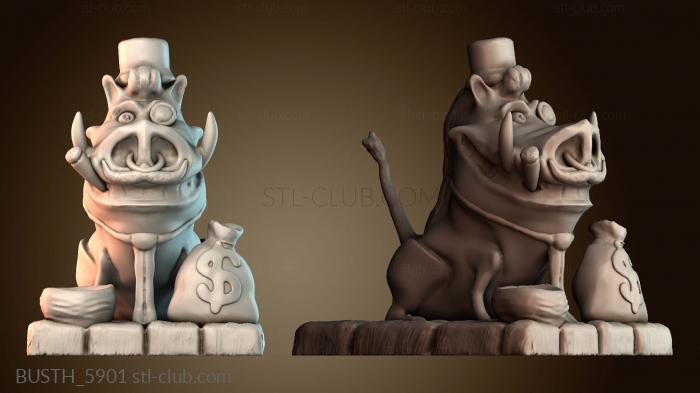 Бюсты монстры и герои BUSTH_5901