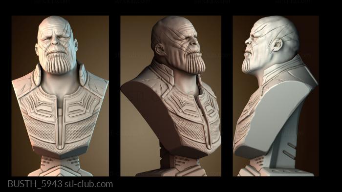 Бюсты монстры и герои BUSTH_5943