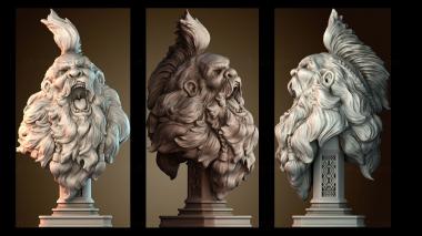 3D мадэль BUSTH_5955 (STL)