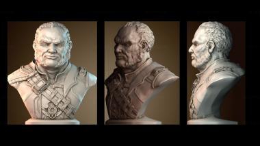 3D мадэль BUSTH_5956 (STL)