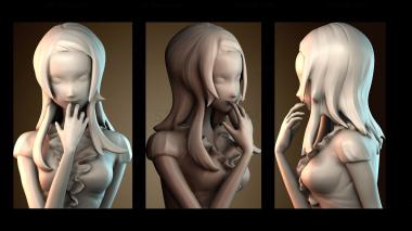 3D мадэль BUSTH_5973 (STL)