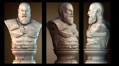 3D мадэль BUSTH_6063 (STL)