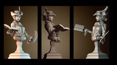 3D мадэль BUSTH_6105 (STL)