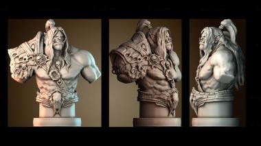 3D мадэль BUSTH_6163 (STL)