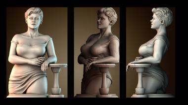 3D мадэль BUSTH_6174 (STL)