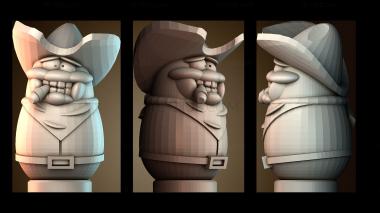 3D model BUSTH_6197 (STL)