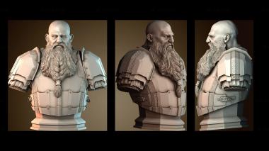 3D модель BUSTH_6210 (STL)