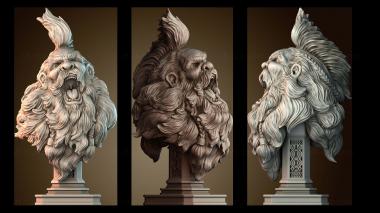 3D мадэль BUSTH_6224 (STL)